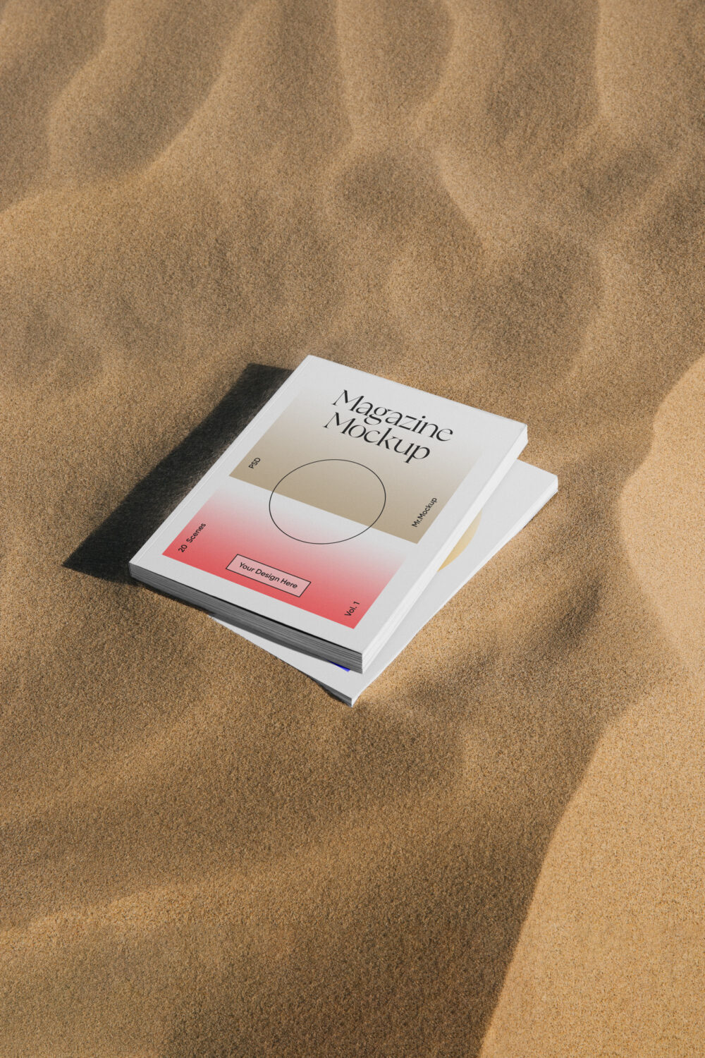 Two Magazine Mockups MMV1