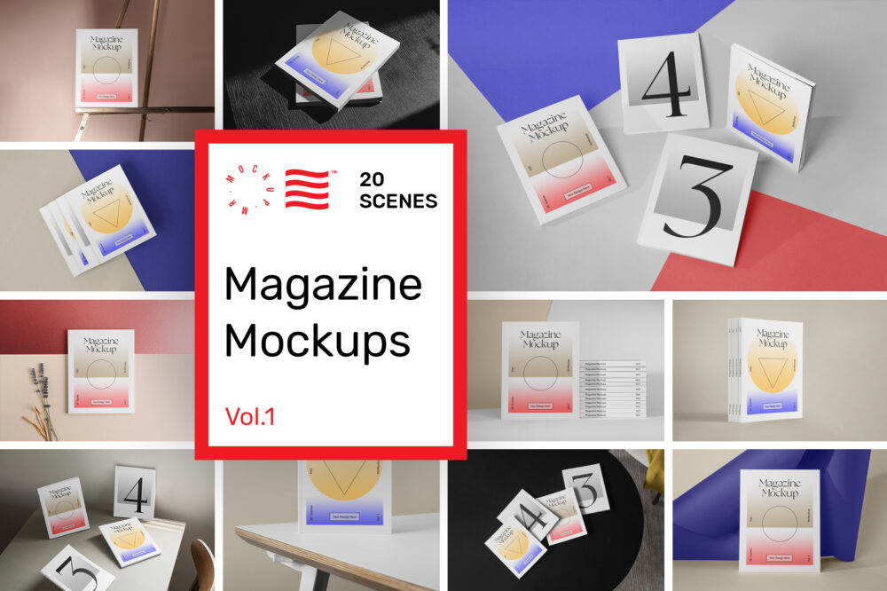 Magazine Mockups Vol 1 W 00 1