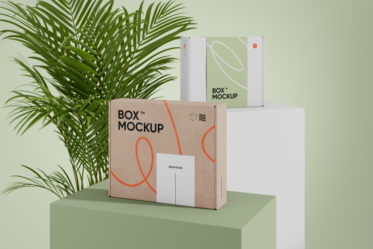 Box Mockups Secenes 01 BXM