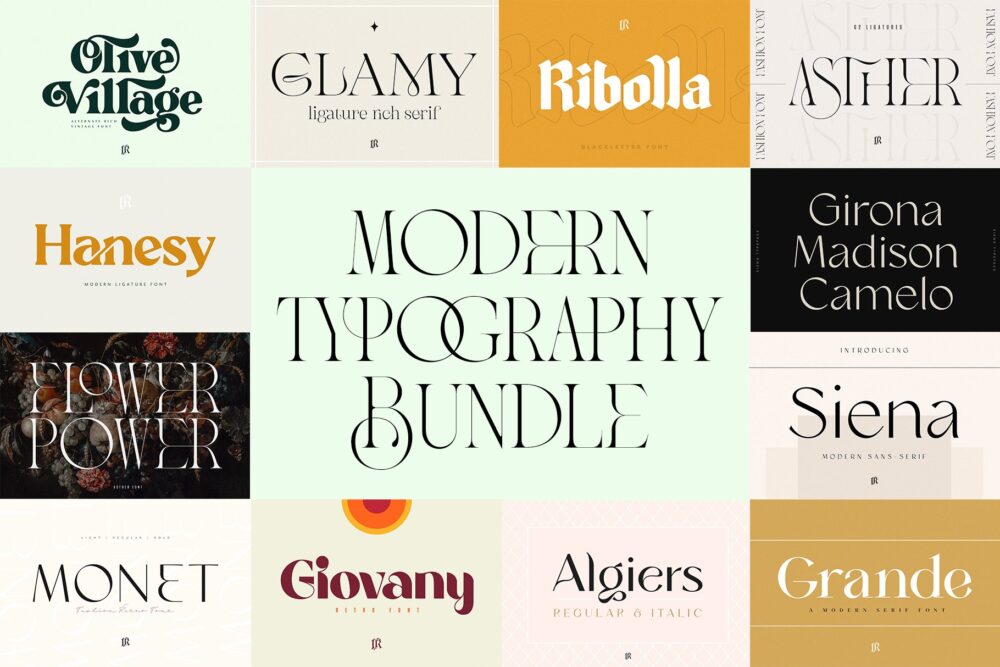 Modern Typography Bundle
