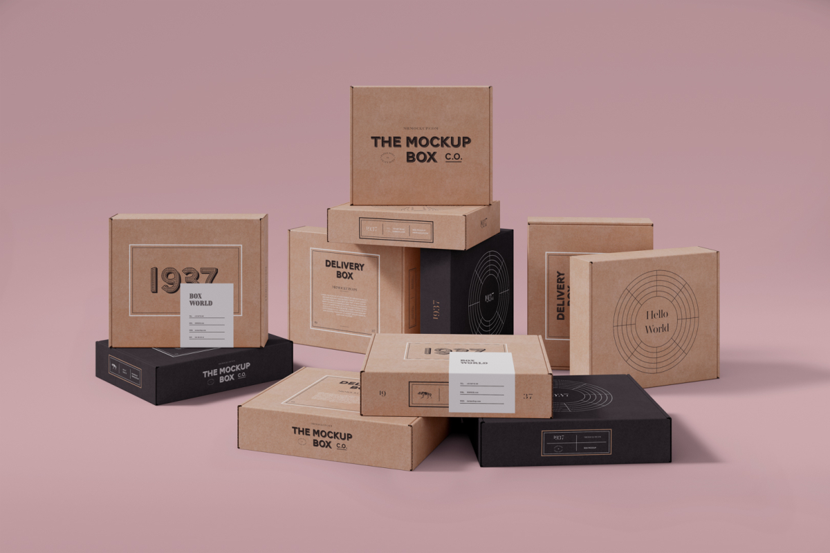 Box Mockups Secenes 04 BXM