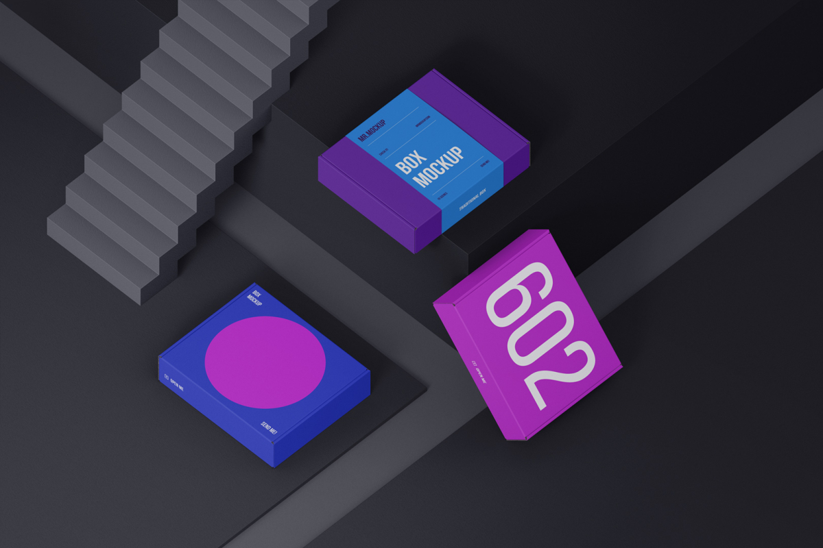 Box Mockups Secenes 05 BXM