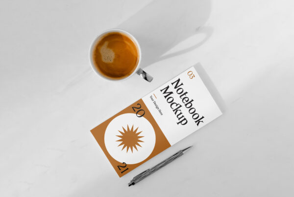 Paper Notebook Mockup