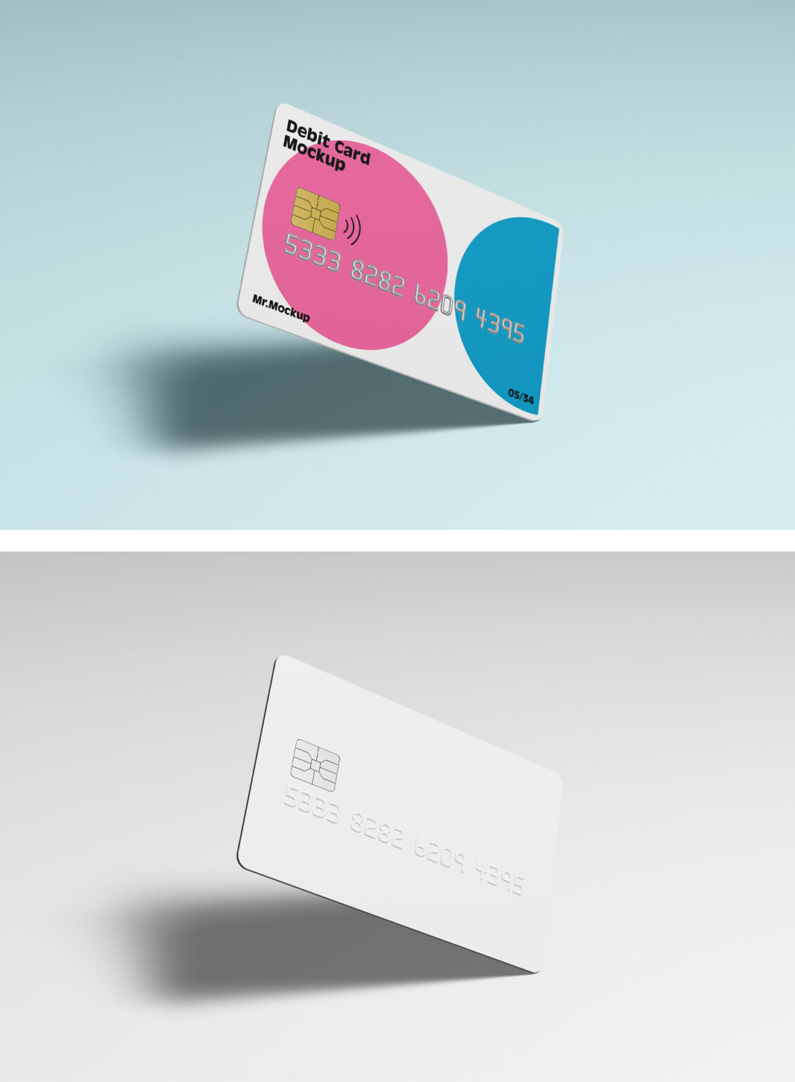 Debit Card Mockup — Mr.Mockup | Graphic Design Freebies