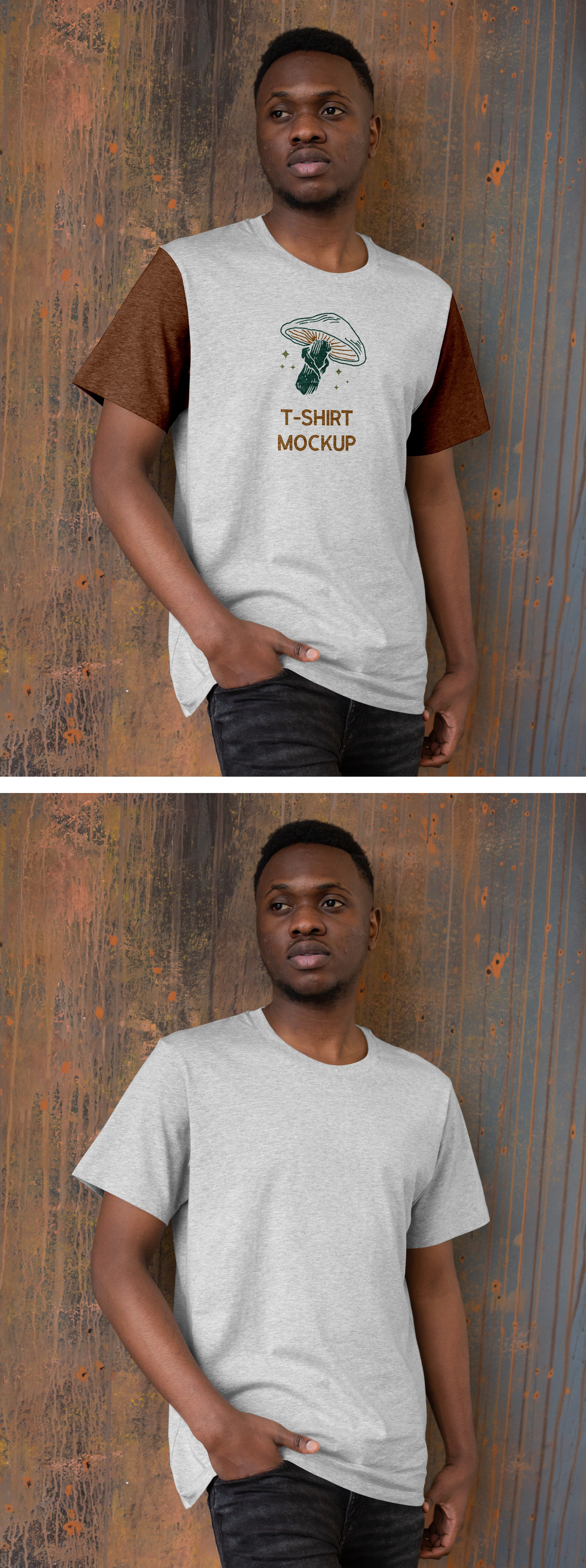 Front T-Shirt Mockup