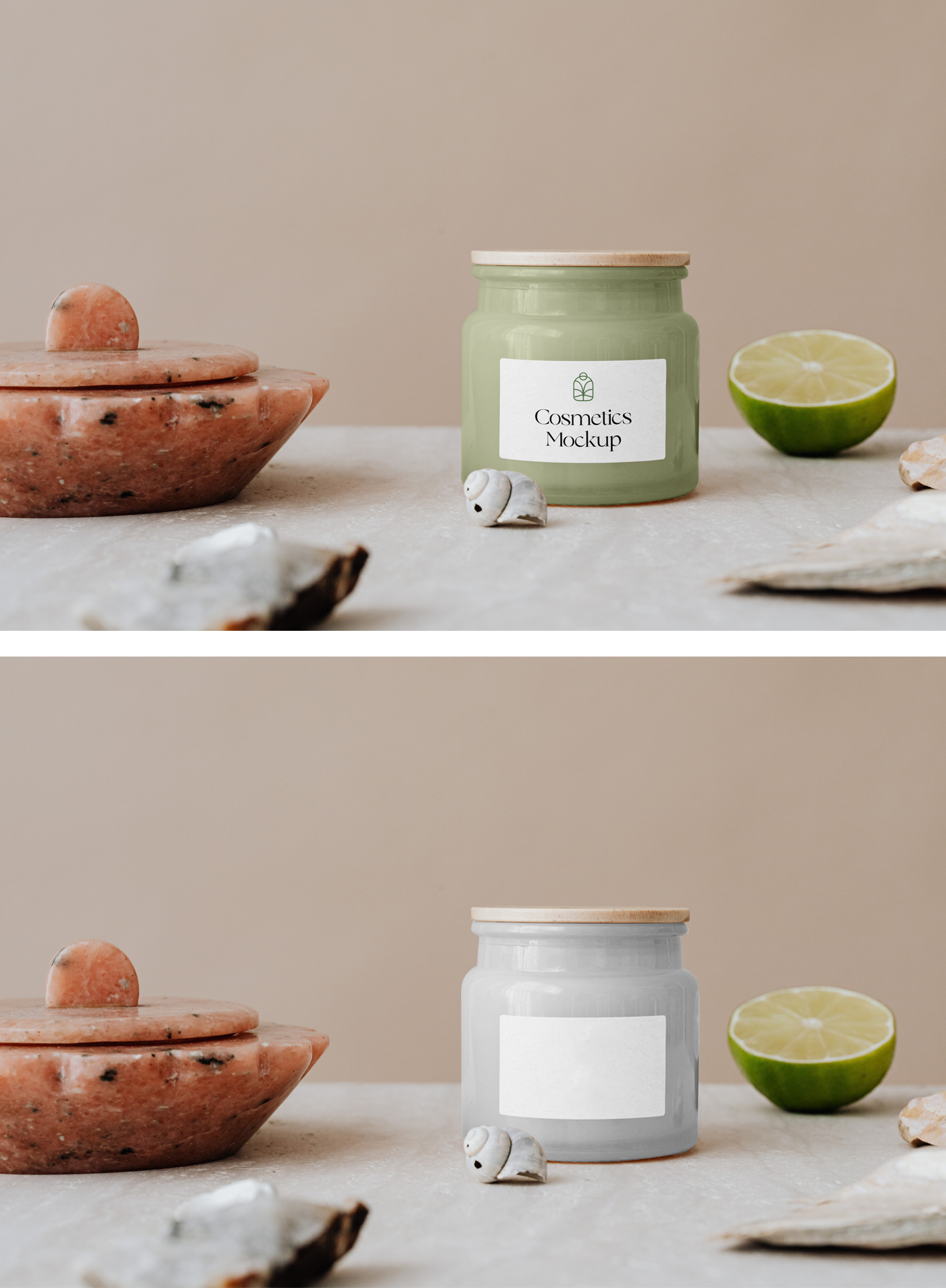 Jar PSD Mockup