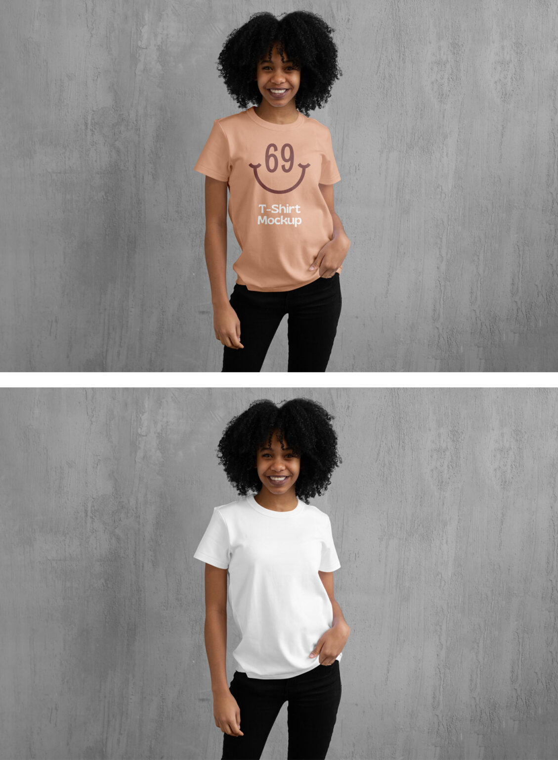 Women T-Shirt PSD Mockup — Mr.Mockup | Graphic Design Freebies