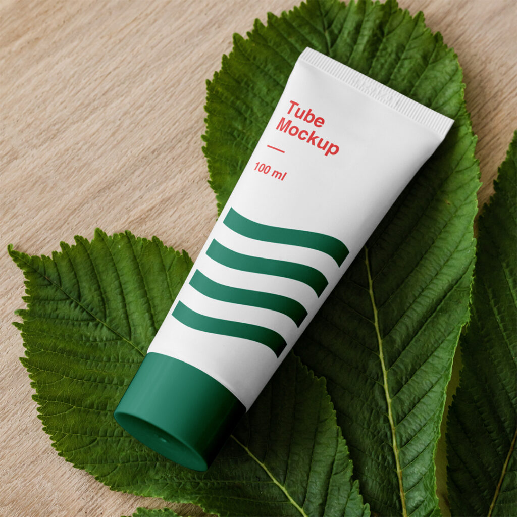 Cosmetics Tube Mockup