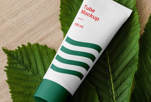 Cosmetics Tube Mockup