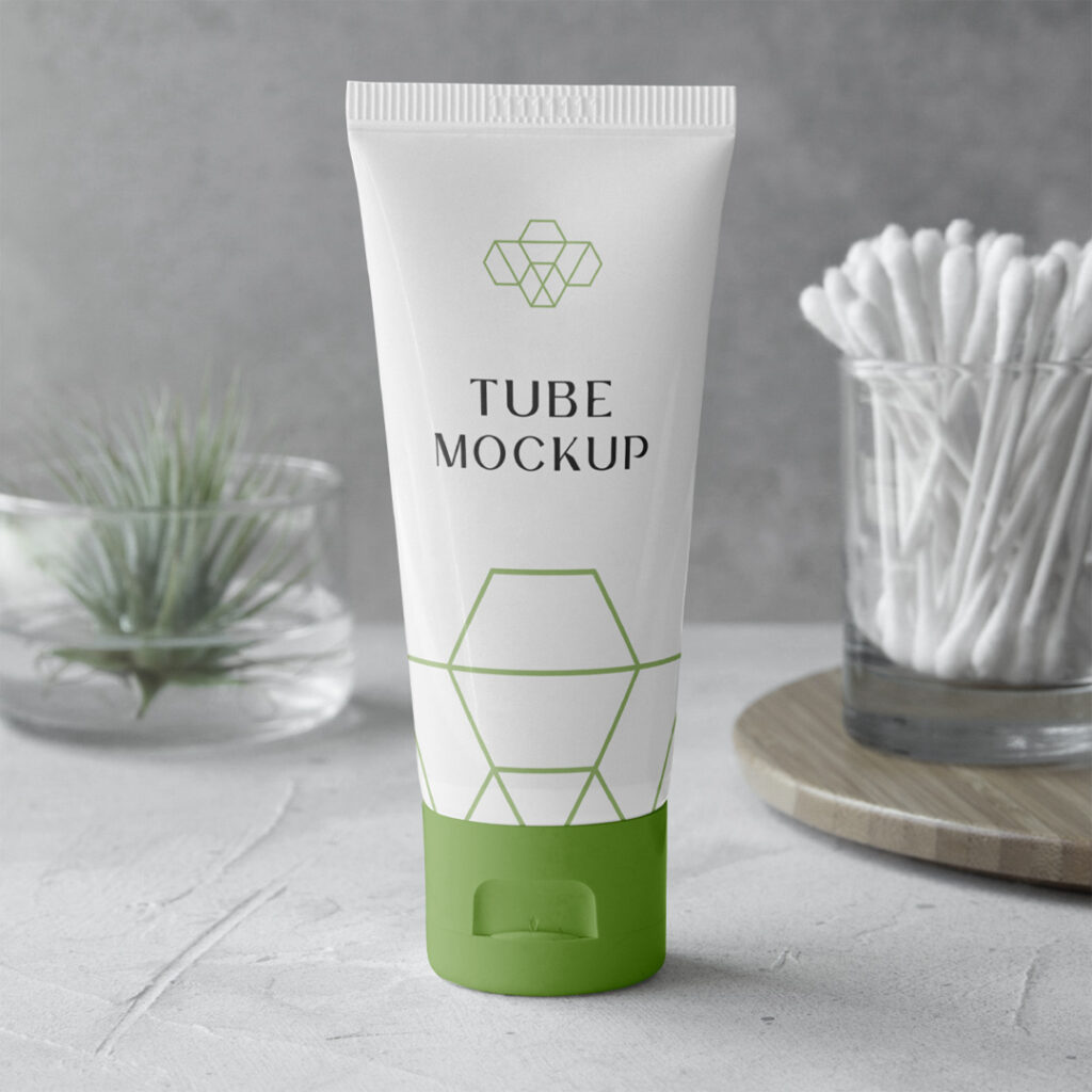 Tube PSD Mockup