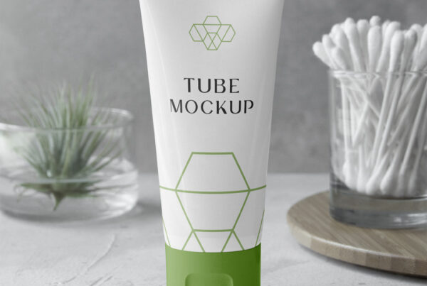 Tube PSD Mockup