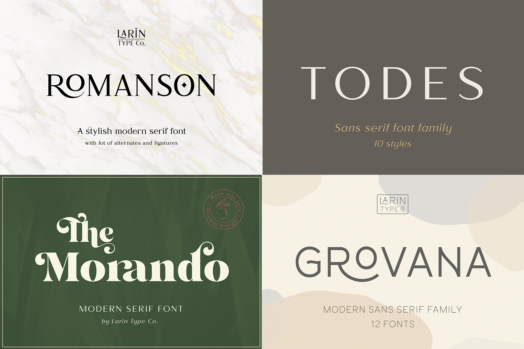 Modern Font Bundle — PSD Mockups & Freebies | Mr.Mockup