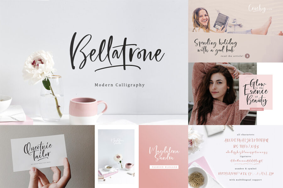 Elegant & Timeless Font Bundle — PSD Mockups & Freebies | Mr.Mockup