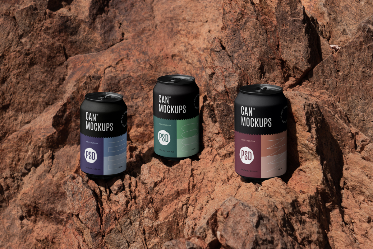 Three Can Mockup 03 CAM