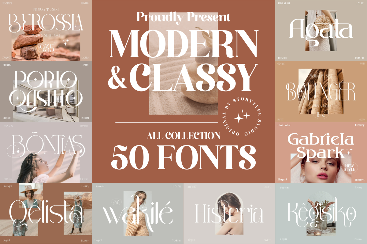 Modern & Classy Mega Bundle