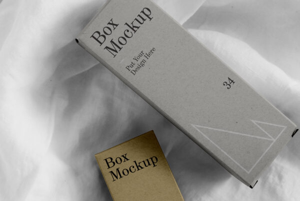 Box Set PSD Mockup