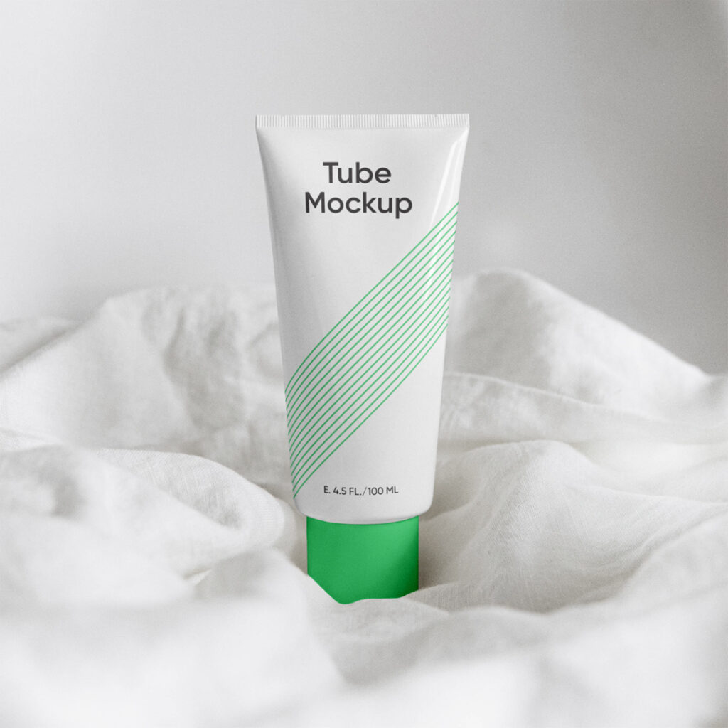 Cosmetics Tube PSD Mockup