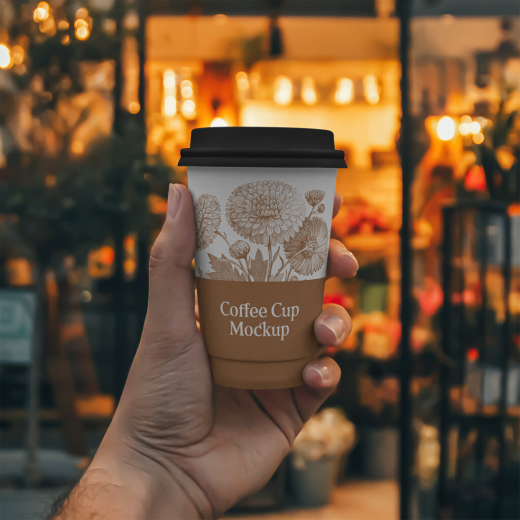 Paper Takeaway Cup Mockup