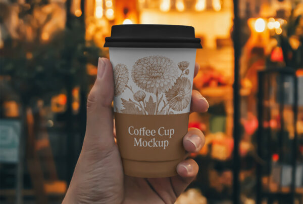 Paper Takeaway Cup Mockup