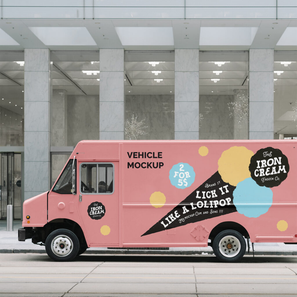 Free Food Truck Mockups — Mr.Mockup | Graphic Design Freebies