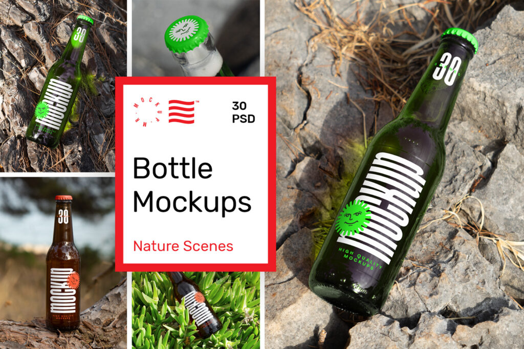 Bottle-Mockups-W-00 Bottle Mockups