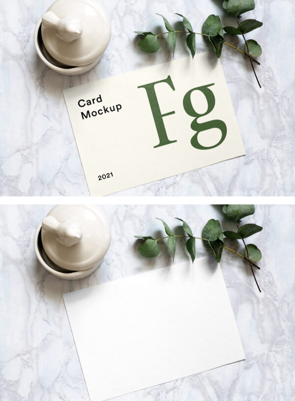 Paper Square Card PSD Mockup — Mr.Mockup | Graphic Design Freebies