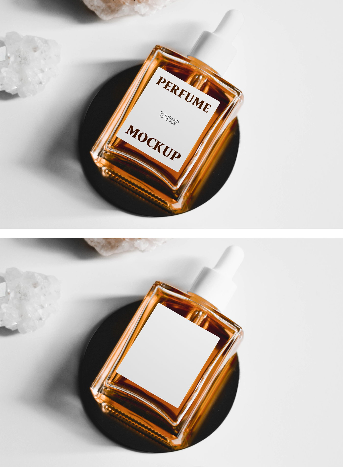 Perfume Flacon Bottle Mockup — Mr.Mockup | Graphic Design Freebies