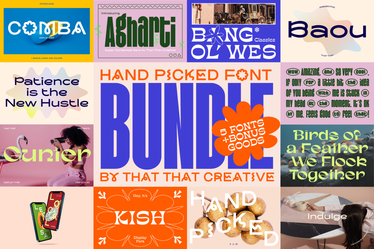 Hand Picked Font Bundle