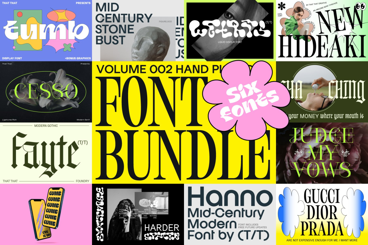 Hand Picked Font Bundle Vol 02