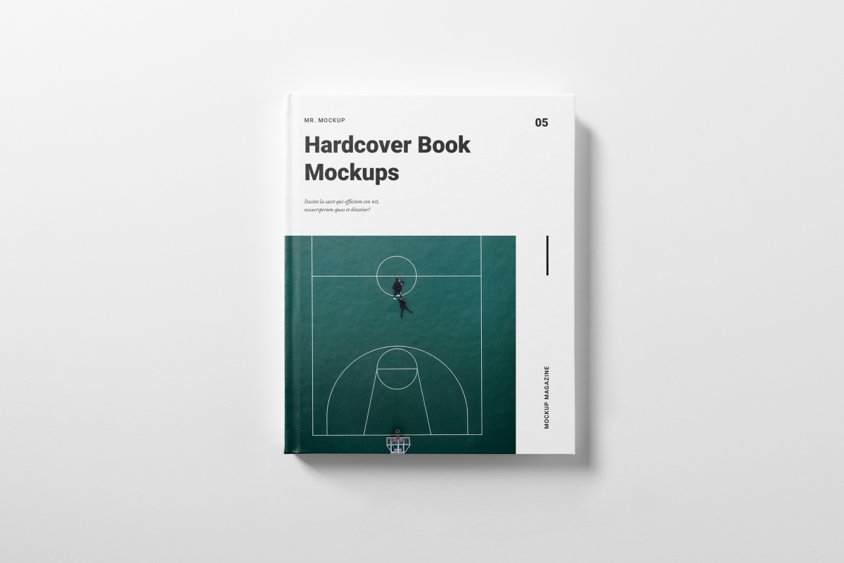 Hardcover Book Mockup 02 HBM