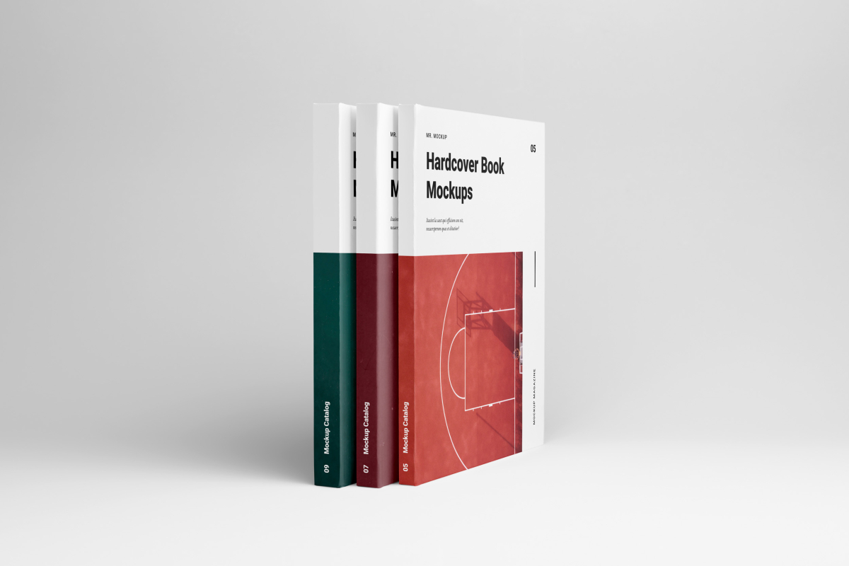 Hardcover Book Mockup 03 HBM