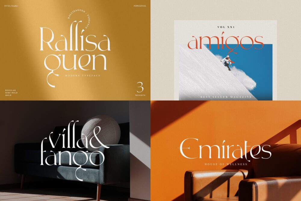 Exclusive Modern Font Bundle — Mr.Mockup