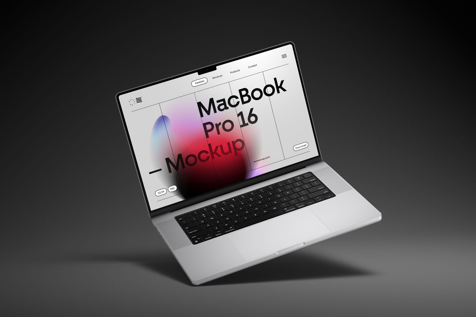 03 MacBook Pro 16 Mockups A2