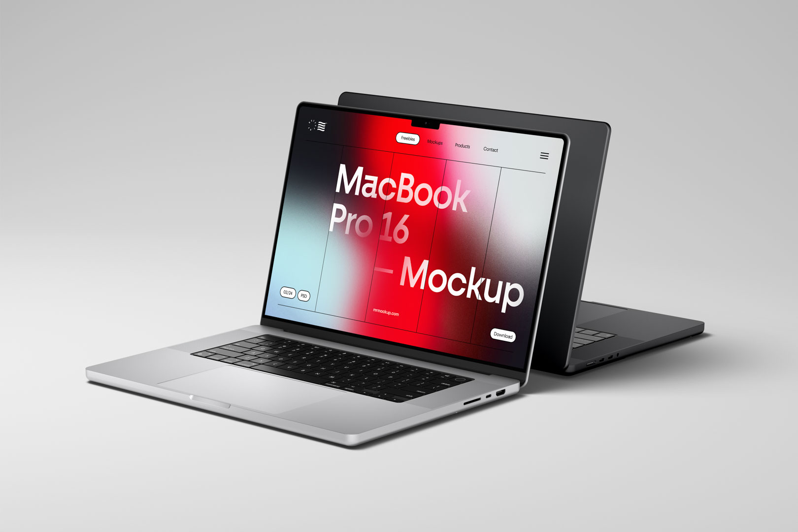 04 MacBook Pro 16 Mockups A2