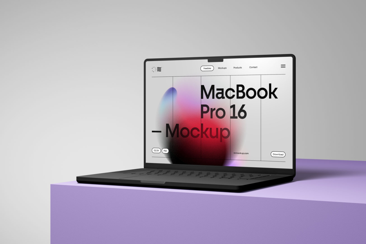 MacBook Pro 16 Mockups 05 MBP16M