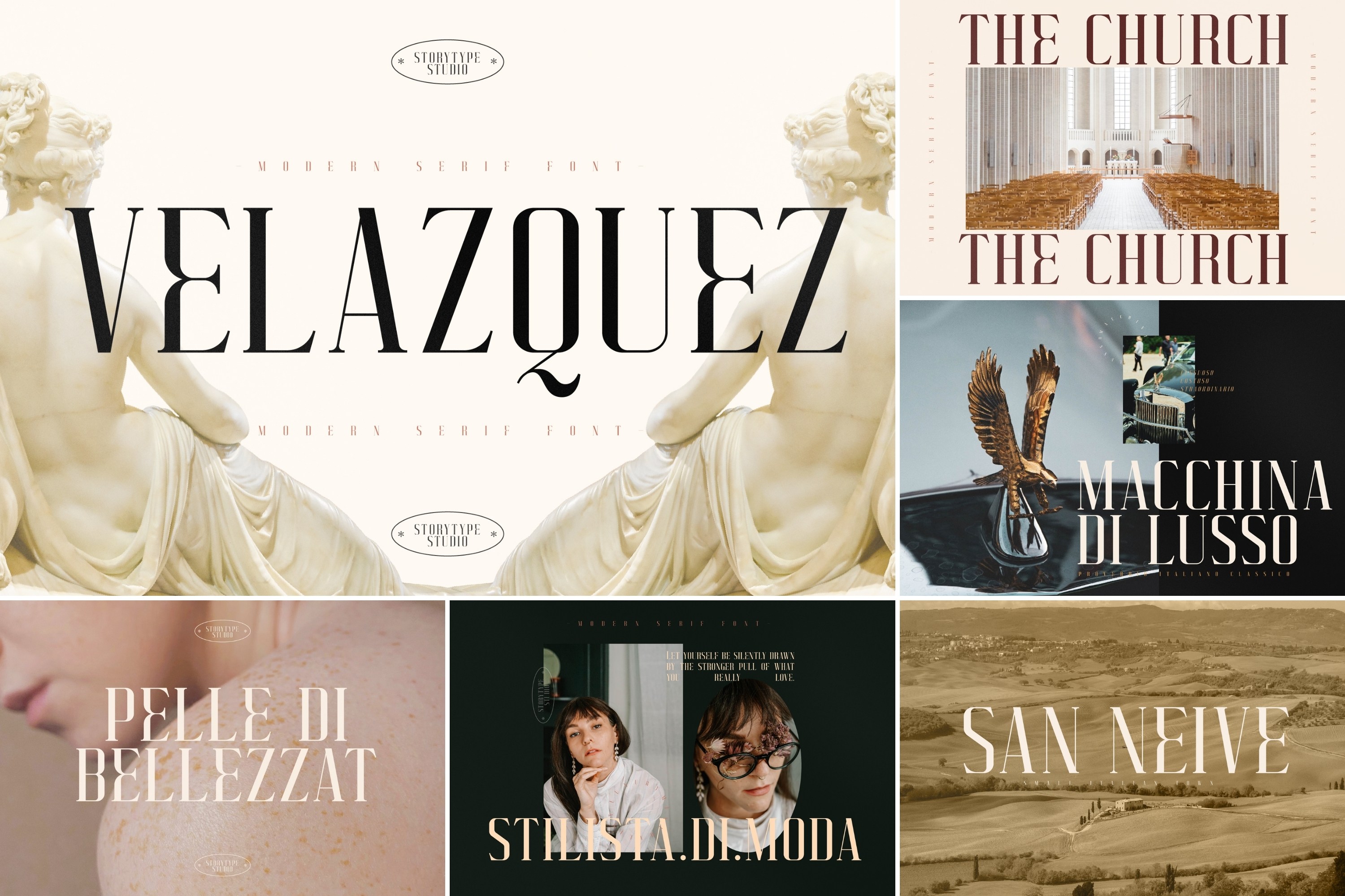 The Modern Display Font Bundle