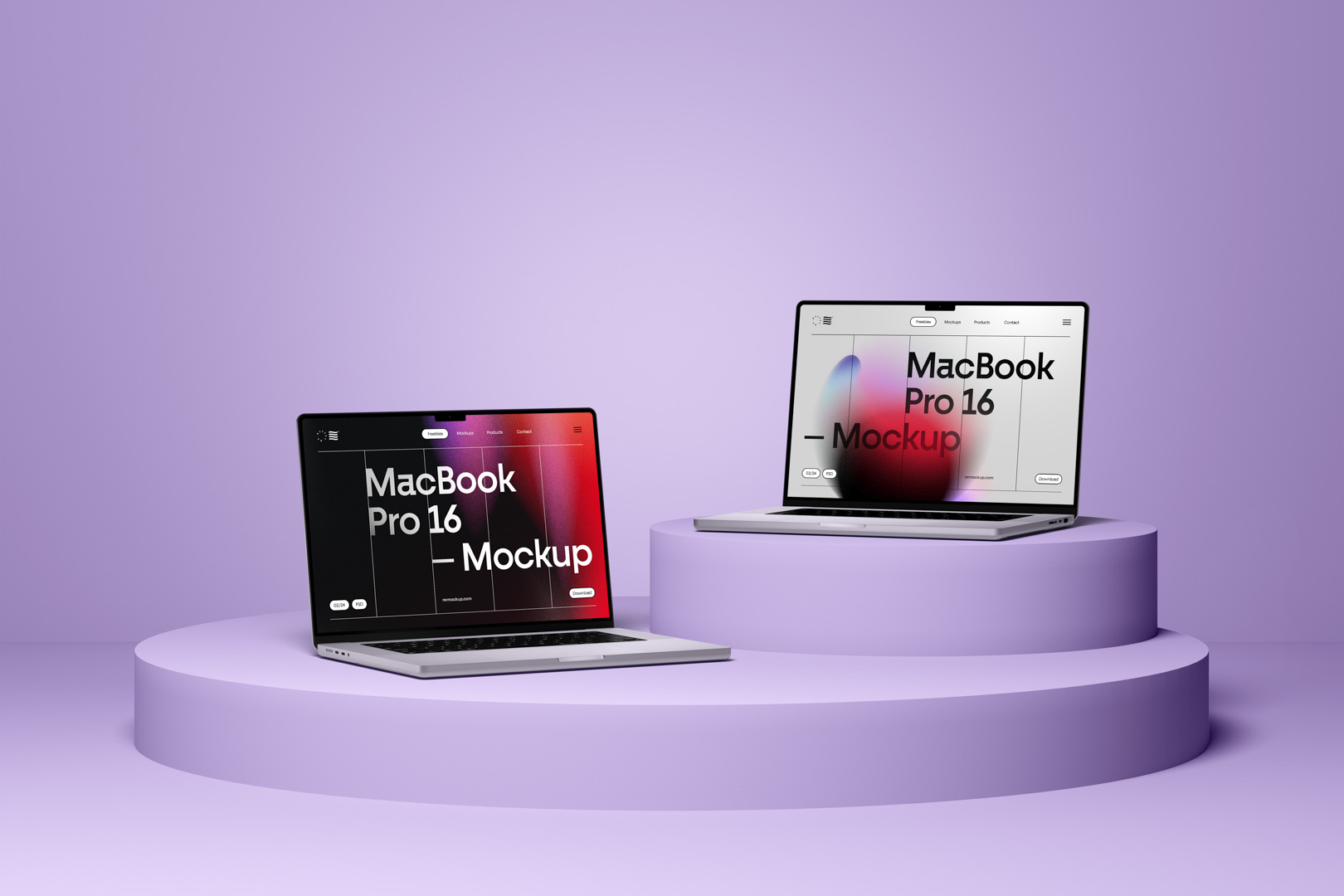 14 MacBook Pro 16 Mockups A20