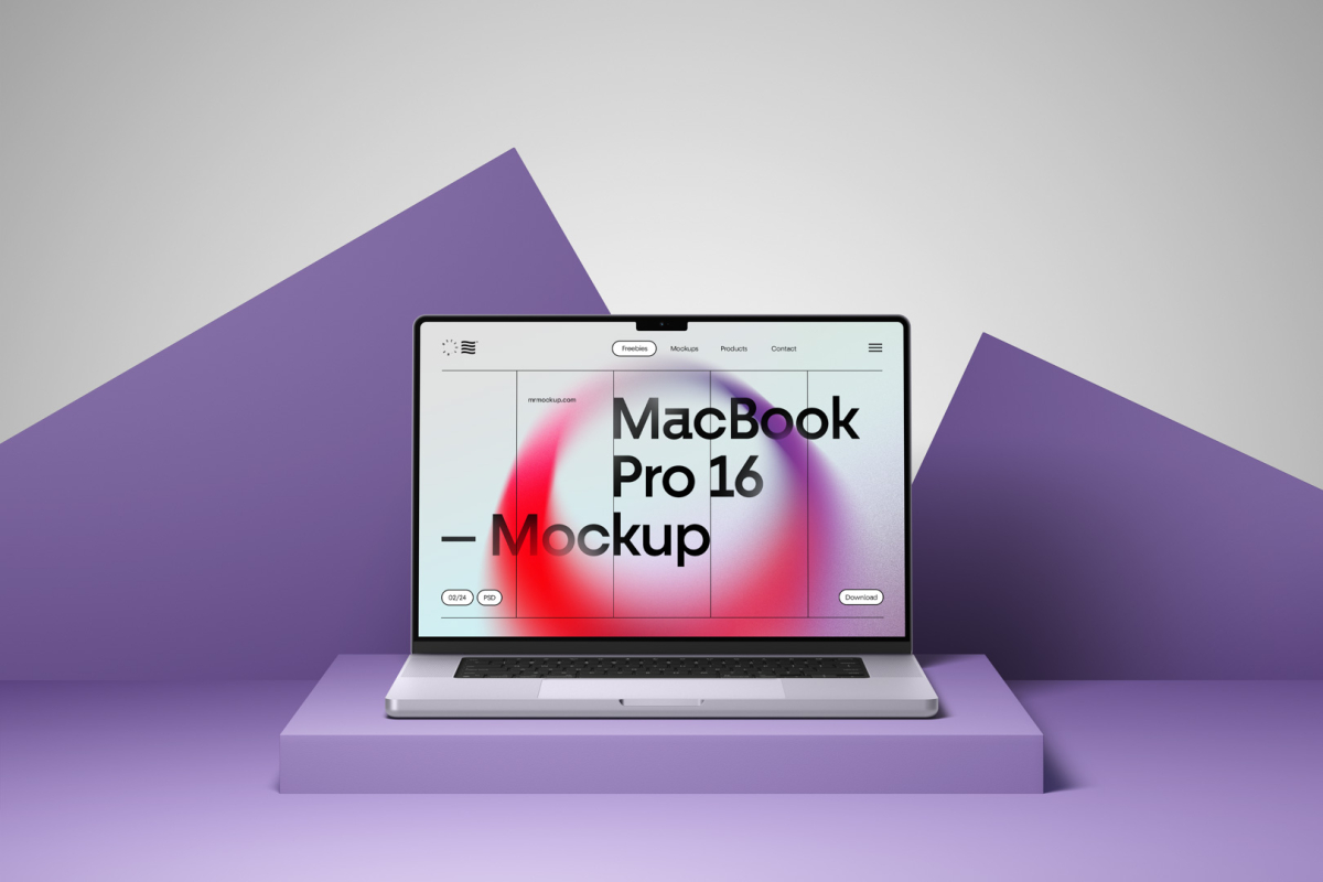 MacBook Pro 16 Mockups 06 MBP16M