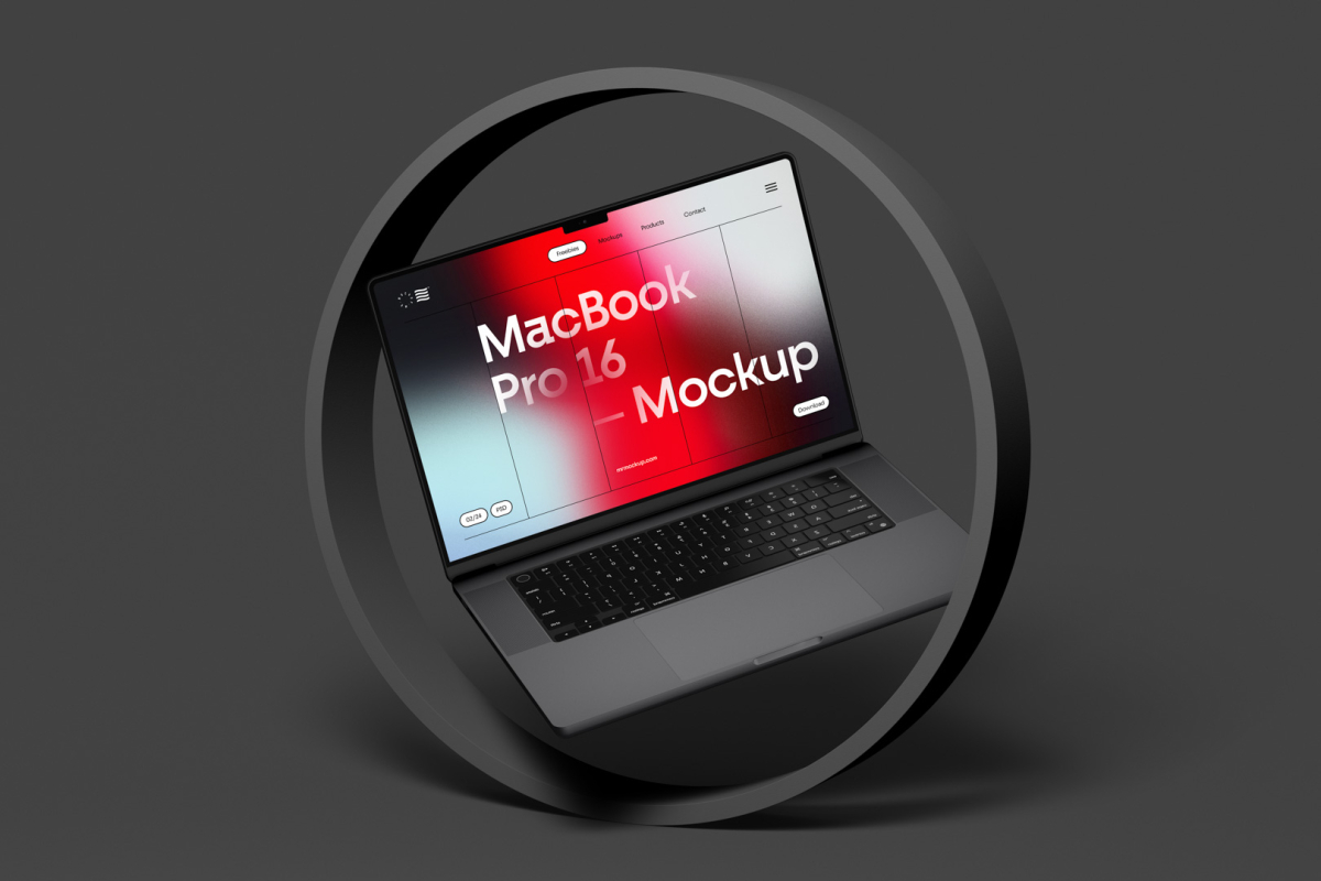 MacBook Pro 16 Mockups 07 MBP16M