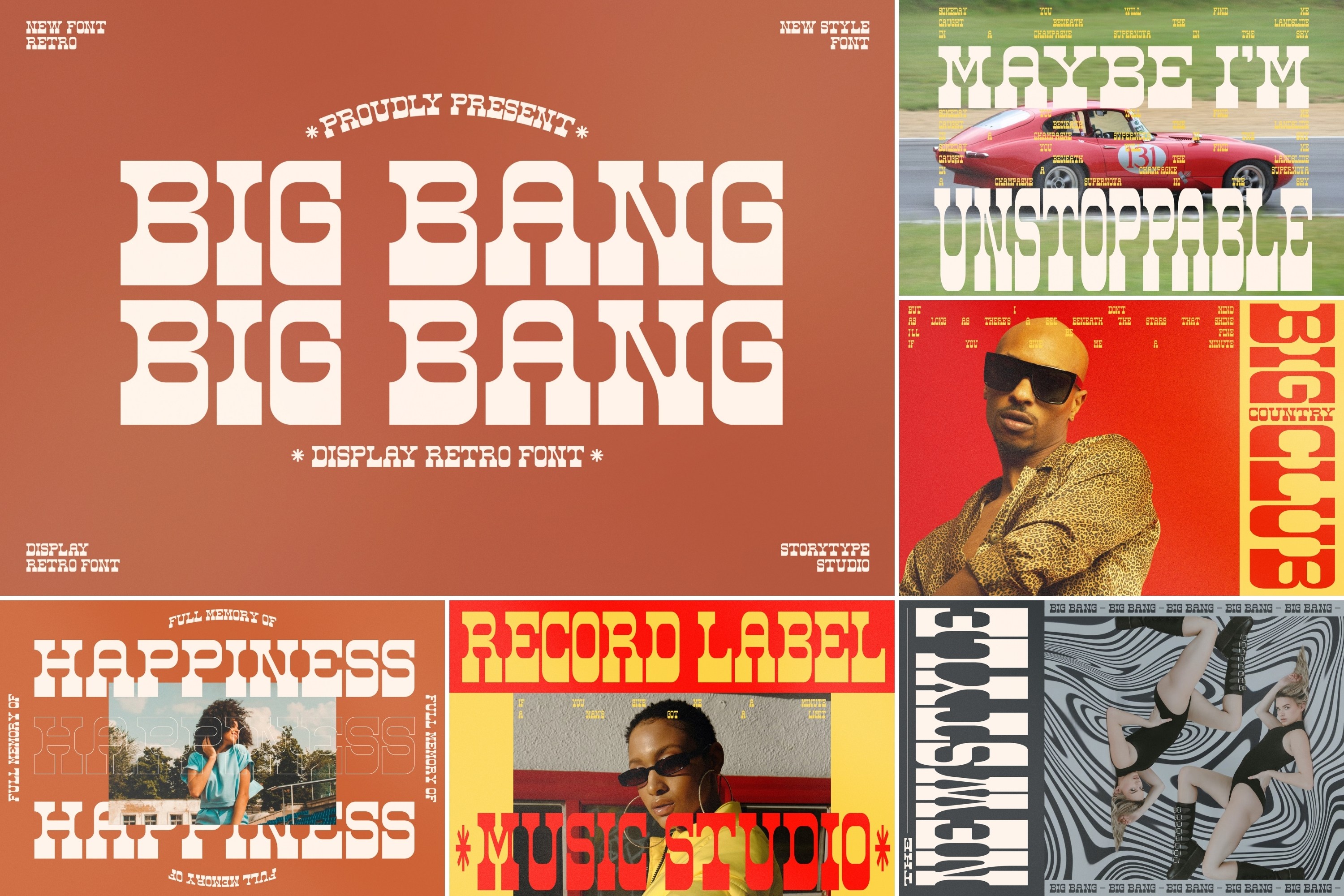 The Modern Display Font Bundle