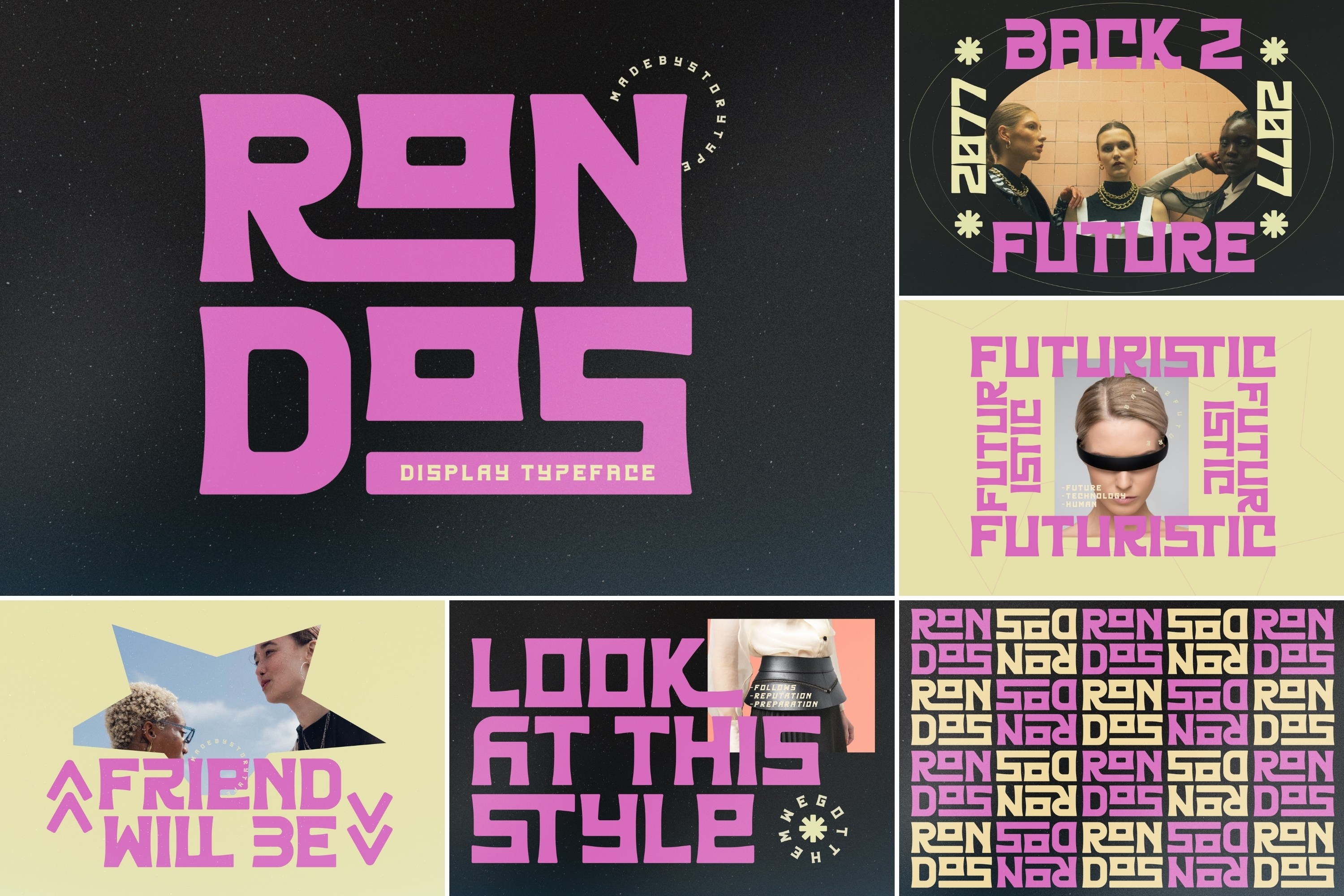 The Modern Display Font Bundle