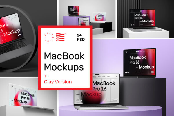 MacBook Pro 16 Mockups W 001