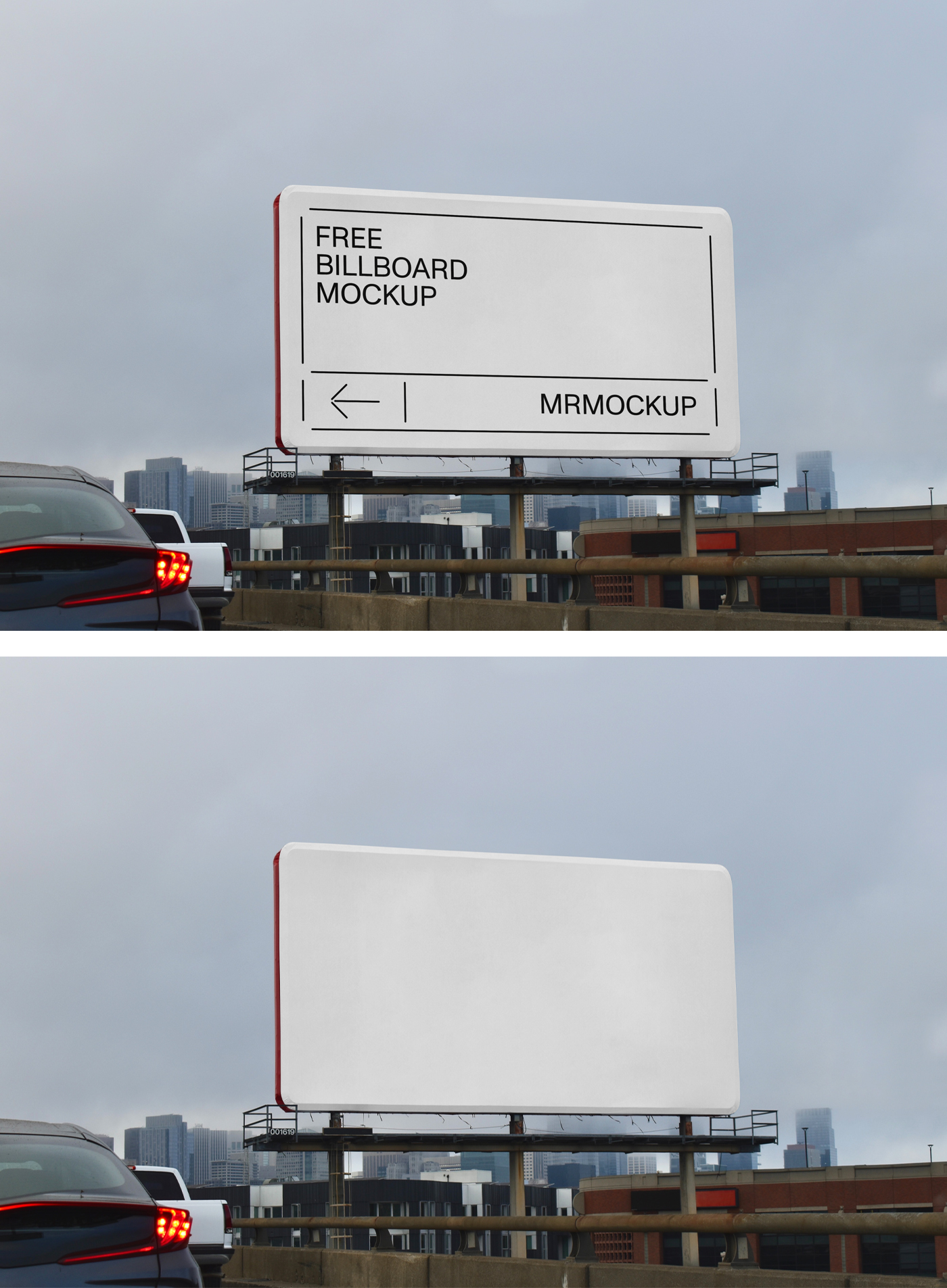 Big City Billboard PSD Mockup — MrMockup