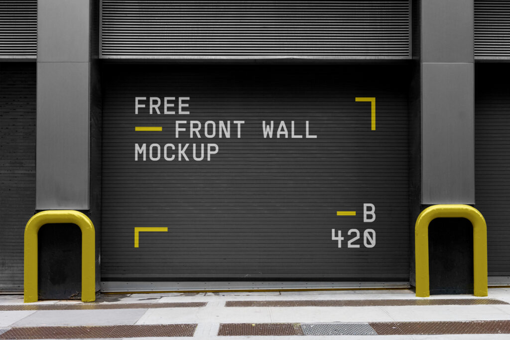 A front wall mockup.