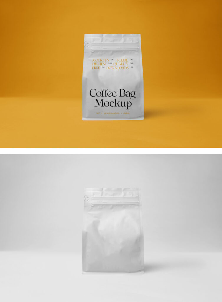 Coffee Bag PSD Mockup — Mr.Mockup