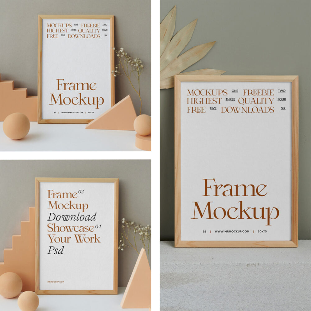 Free Frame Mockups — MrMockup