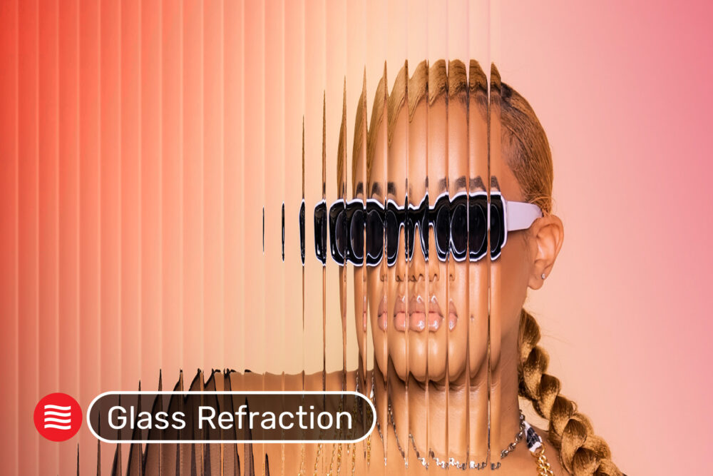 Glass Refrection Effect