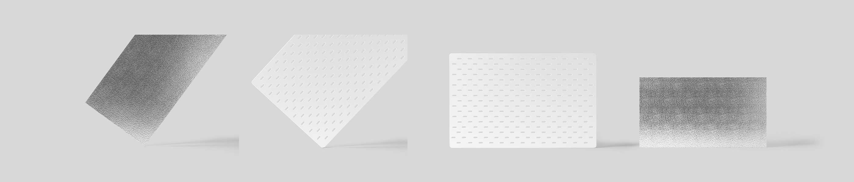 Front view of textures and boards from Front View Mockups.