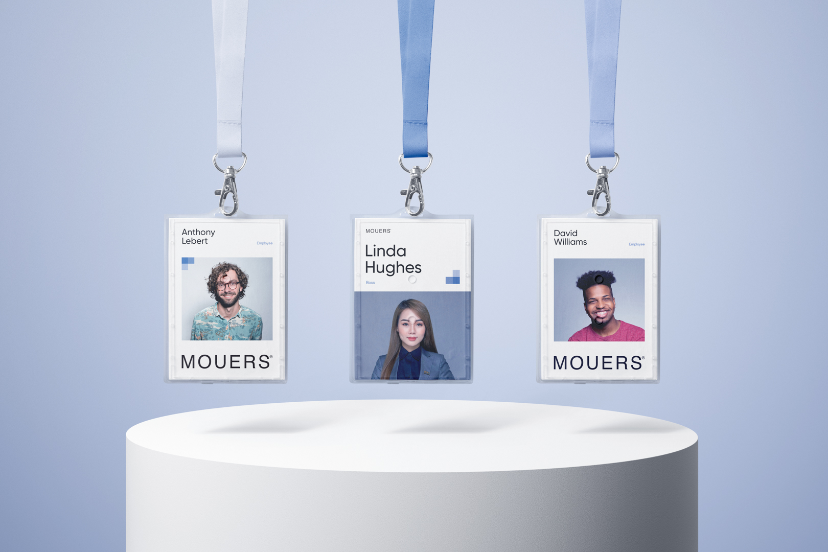 Conference ID project made with Front View Mockups.