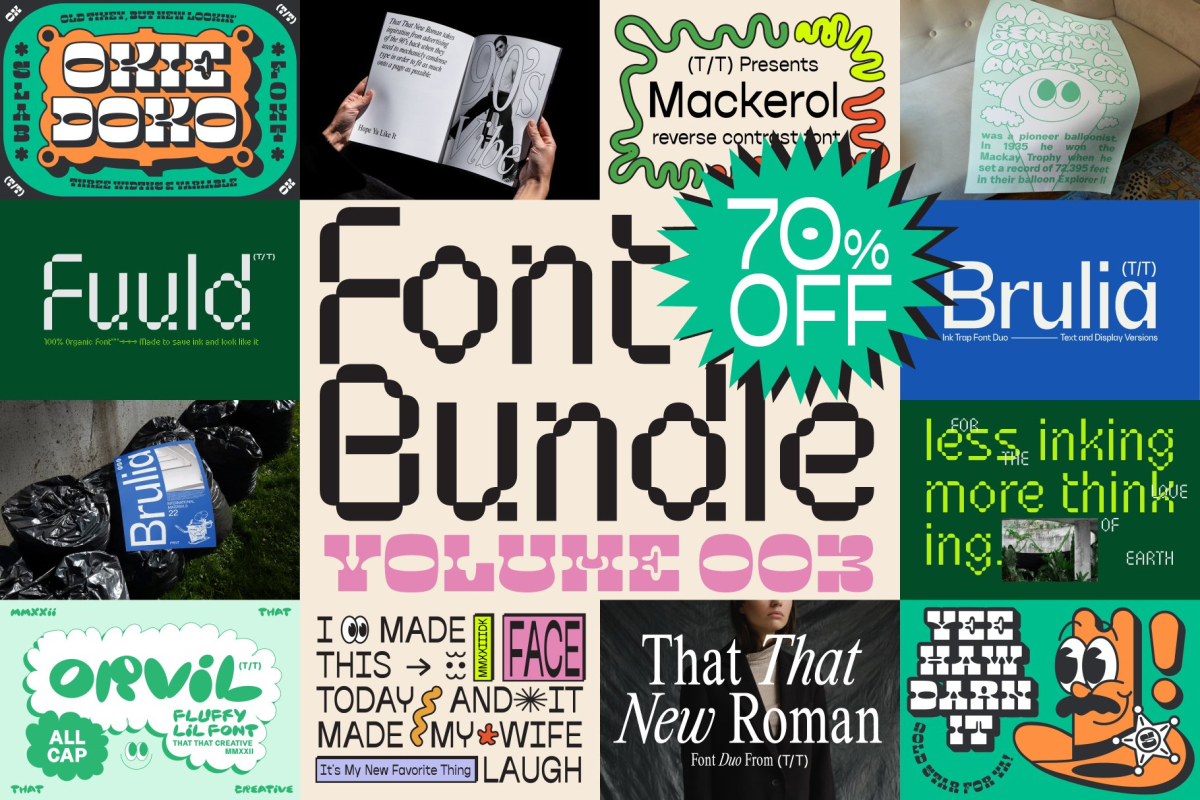Hand Picked Font Bundle v3